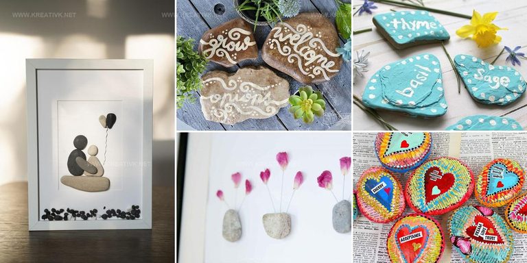 3560055 DIY Rock And Pebble Craft Ideas