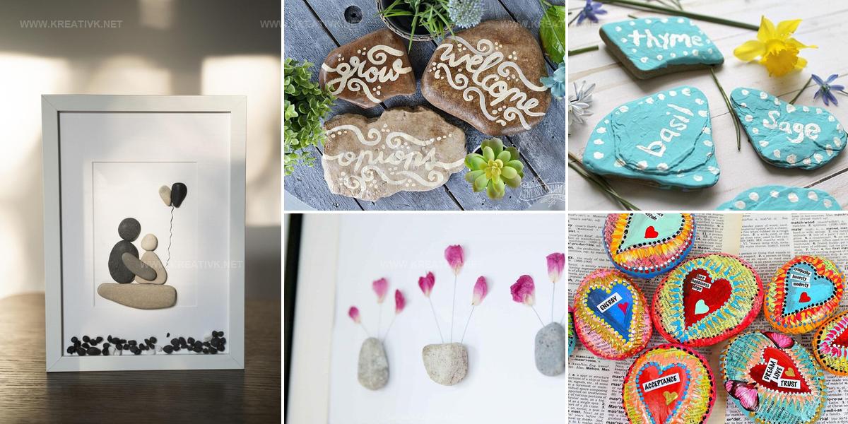 3560055 DIY Rock And Pebble Craft Ideas