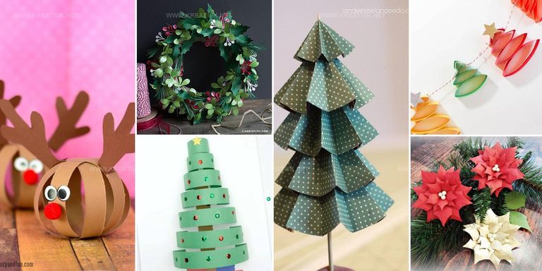 5495324 DIY Paper Christmas Decoration Ideas