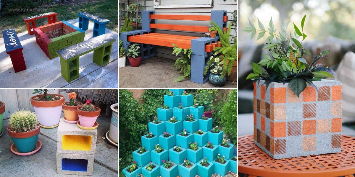 6101180 Painted Cinder Block Ideas
