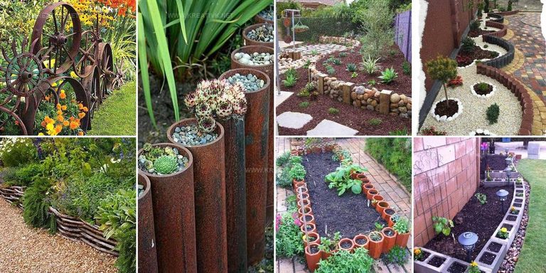 5451525 DIY Garden Bed Edging Ideas