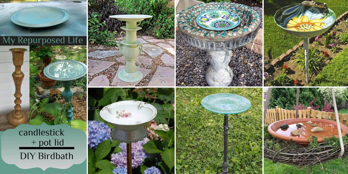 6292469 DIY Bird Bath Ideas