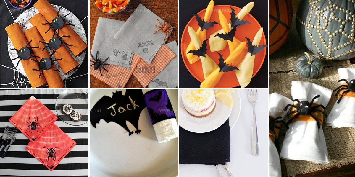 9399605 DIY Halloween Napkin Ideas