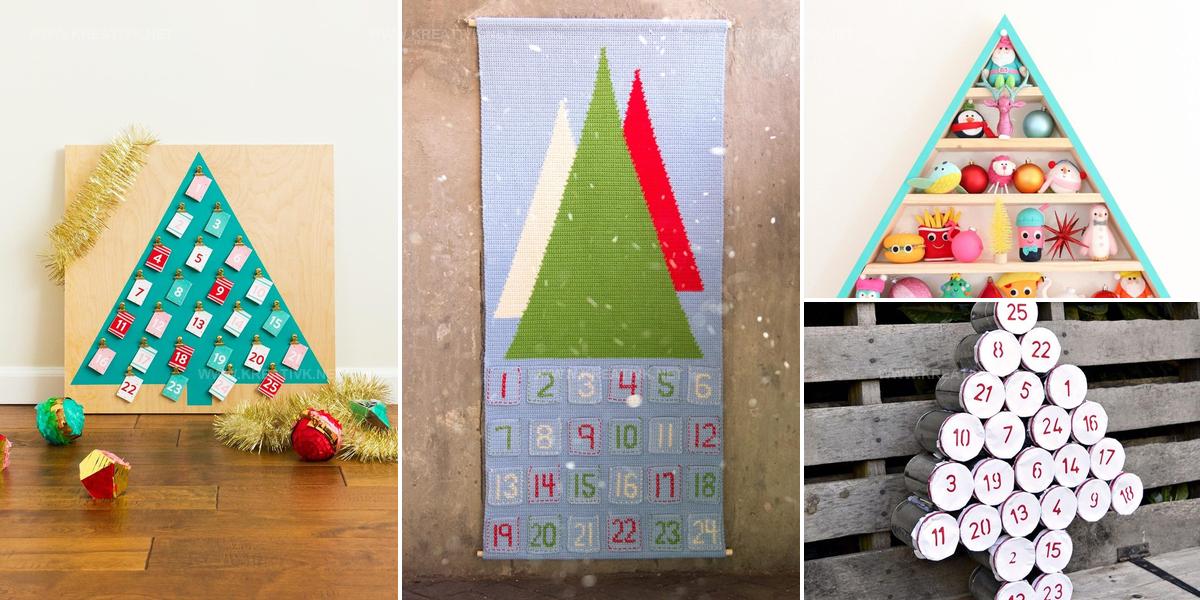 2372316 DIY Advent Tree Ideas