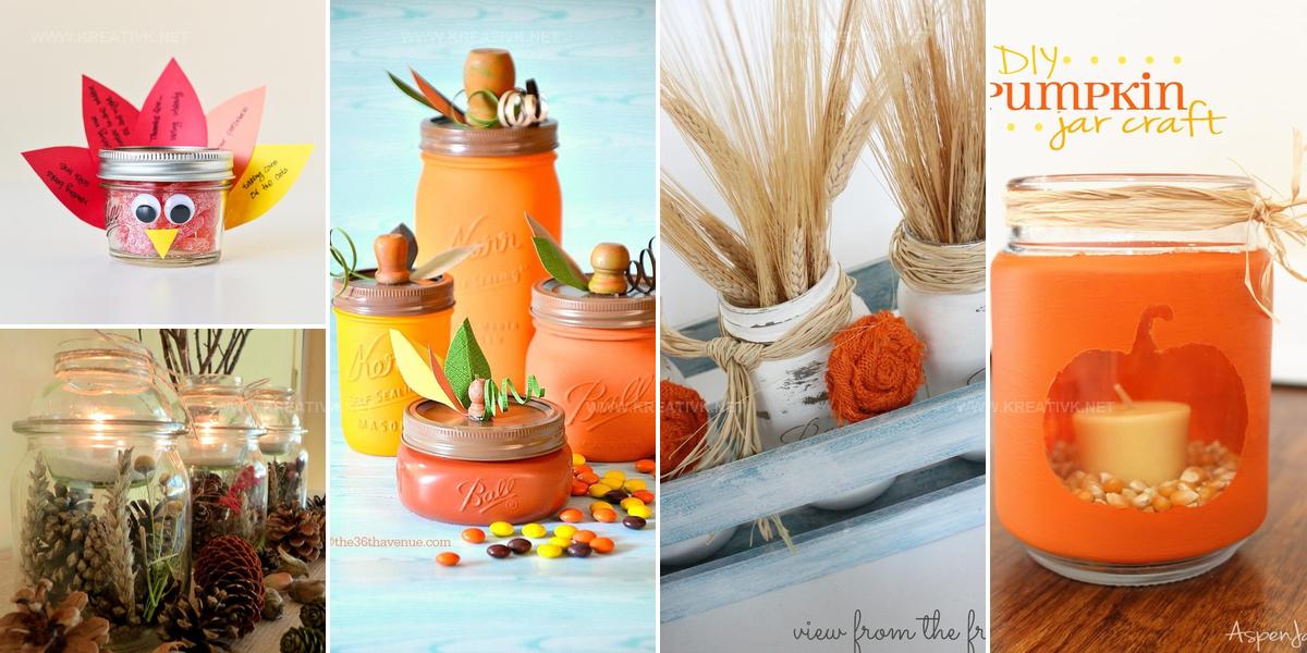 9559611 DIY Thanksgiving Jar Craft Ideas