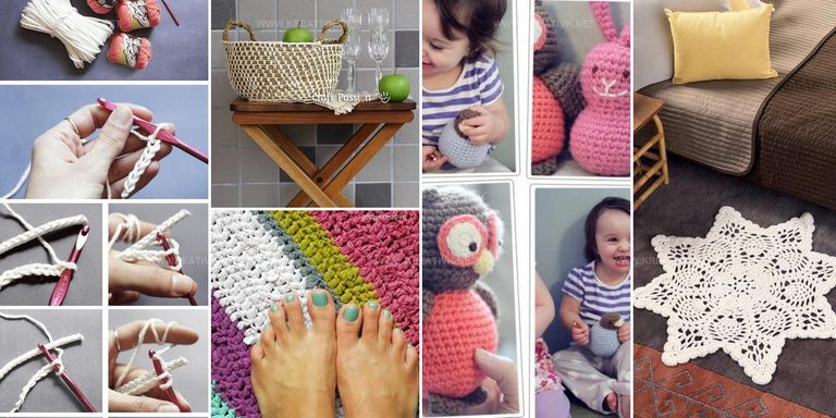 5554656 Crocheted DIY Home Decor Ideas
