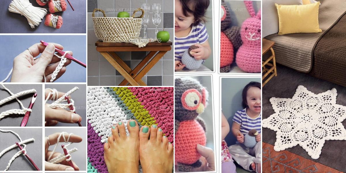 5554656 Crocheted DIY Home Decor Ideas