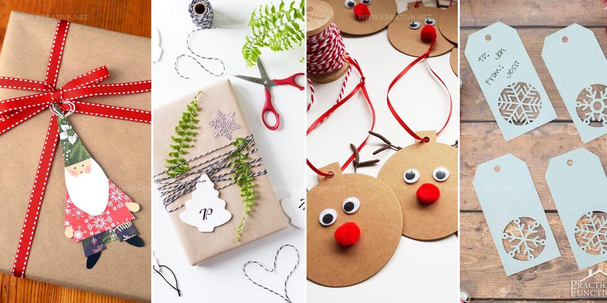 1583648 DIY Christmas Gift Tag Ideas