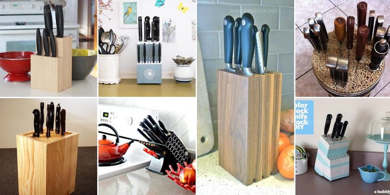 5027323 DIY Knife Block Ideas