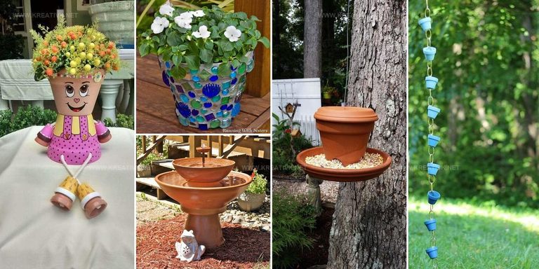 1986149 DIY Clay Flower Pot Ideas