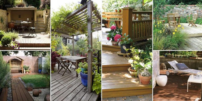 9026618 Wood Decking Patio Ideas