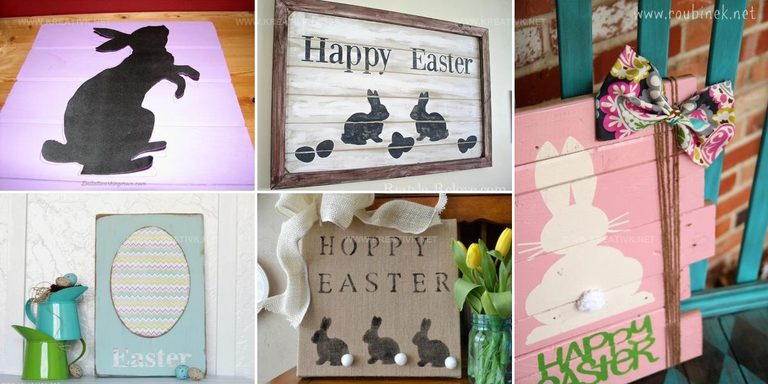 7922218 DIY Easter Sign Ideas