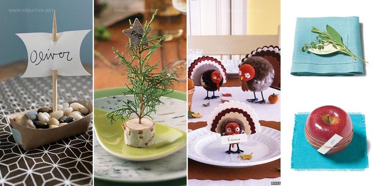 4348974 DIY Thanksgiving Place Card Ideas