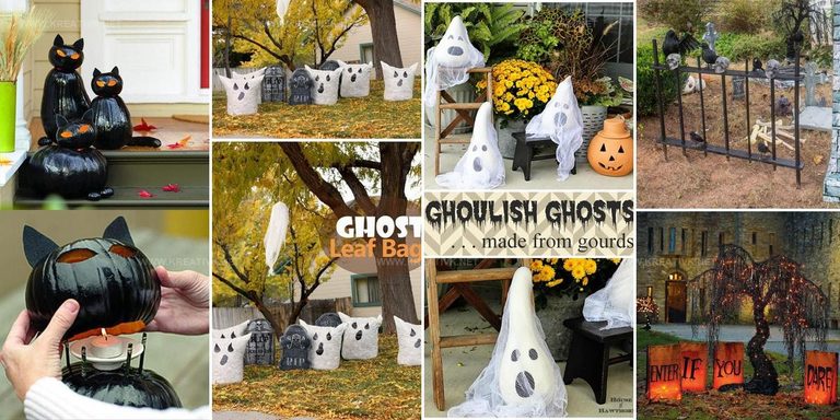 3119617 DIY Halloween Outdoor Decoration Ideas