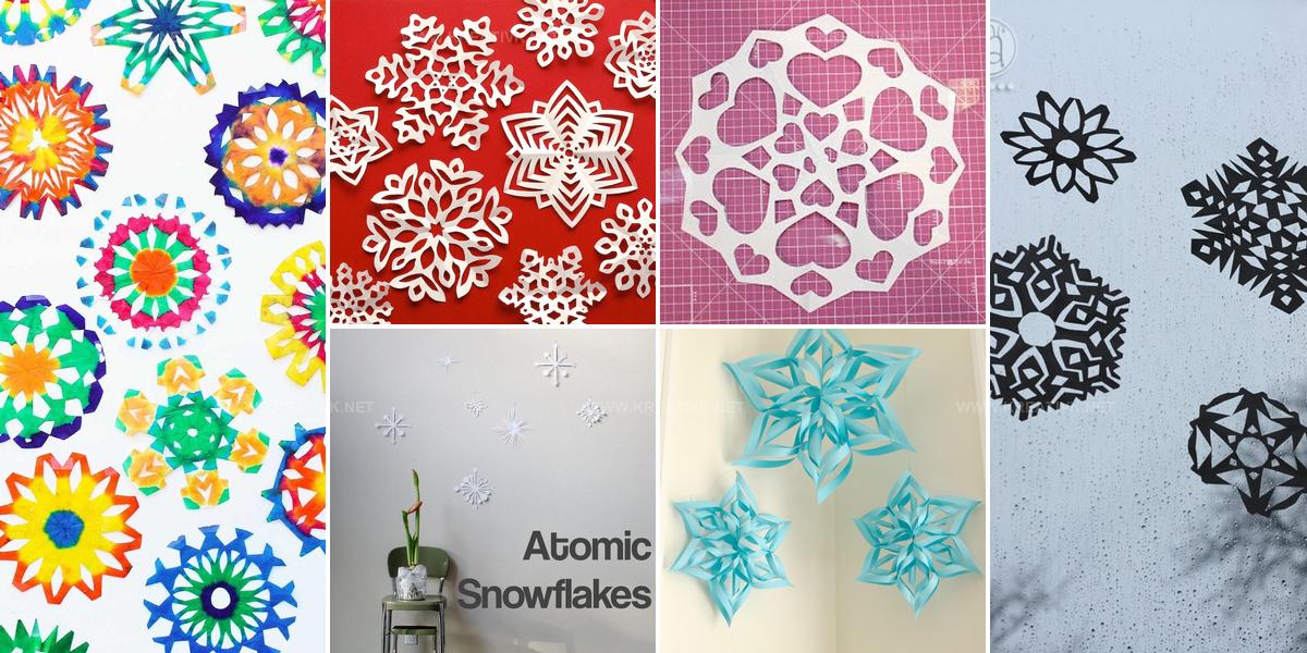 5449958 DIY Paper Snowflake Ideas