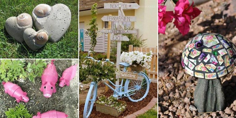 7012684 DIY Garden Art Ideas