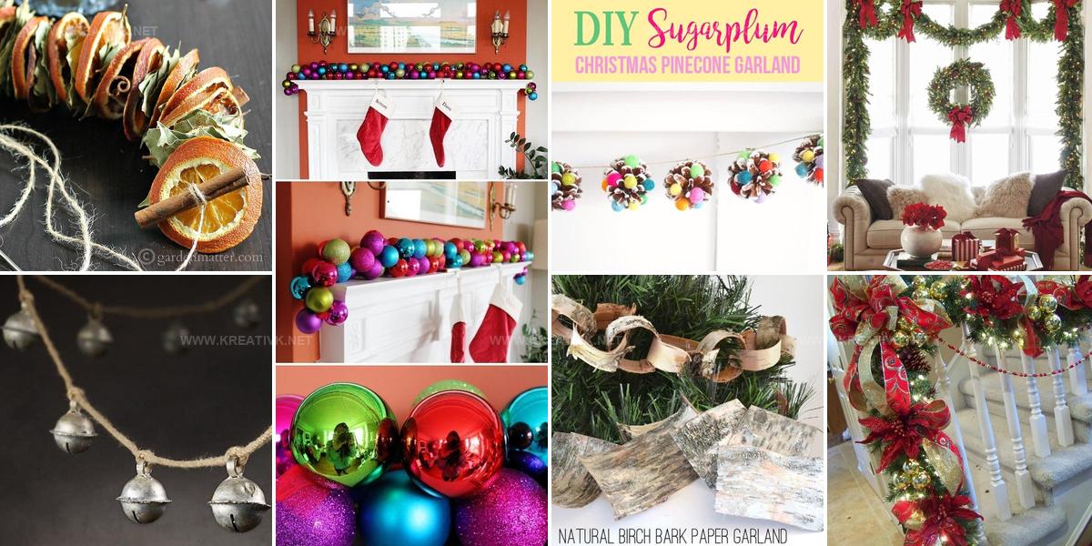 9408676 DIY Christmas Garland Inspiration