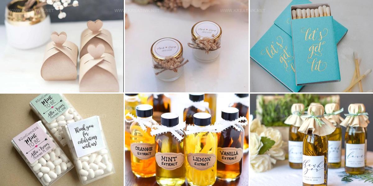 1307692 DIY Wedding Favor Ideas