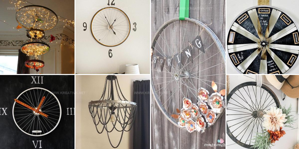 1198121 Old Bike Wheel DIY Ideas