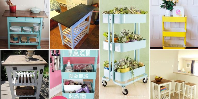 1453376 DIY IKEA Kitchen Cart Hacks