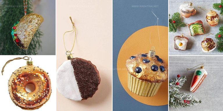 6042005 Food Christmas Ornament Ideas