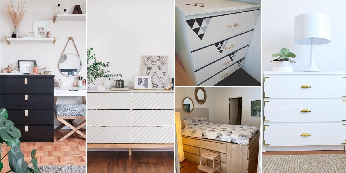 6857262 IKEA Malm Dresser Hack Ideas
