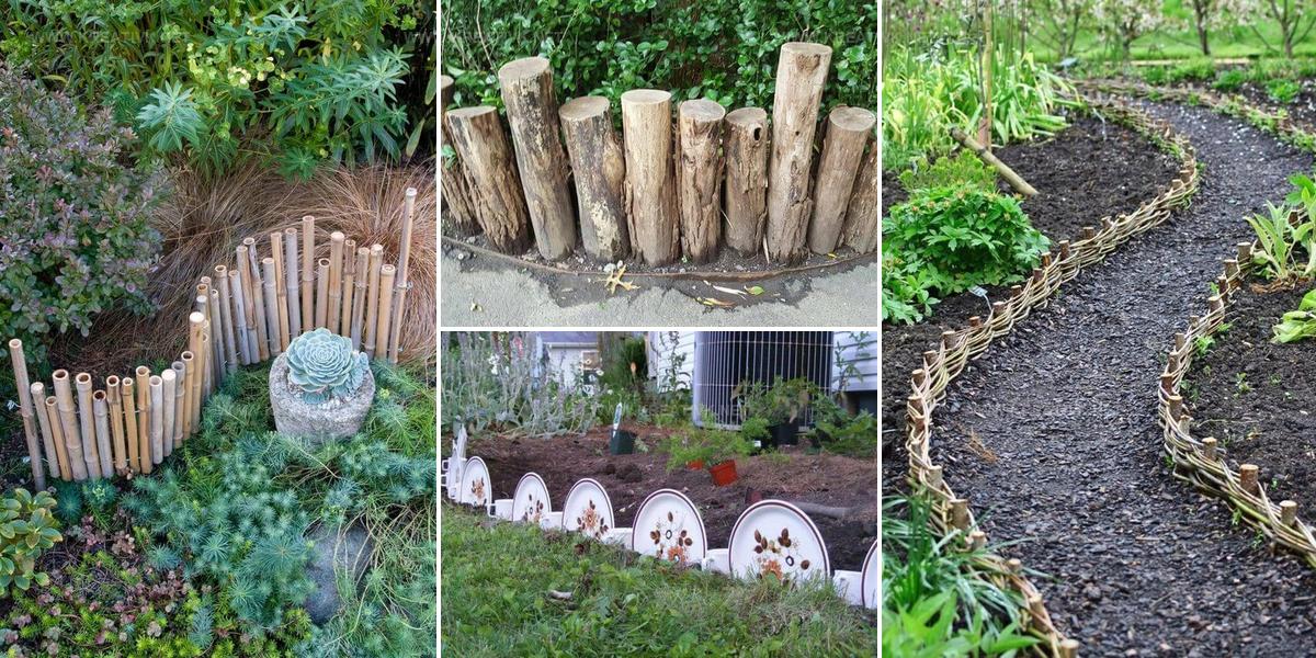 6869997 DIY Garden Edging Ideas