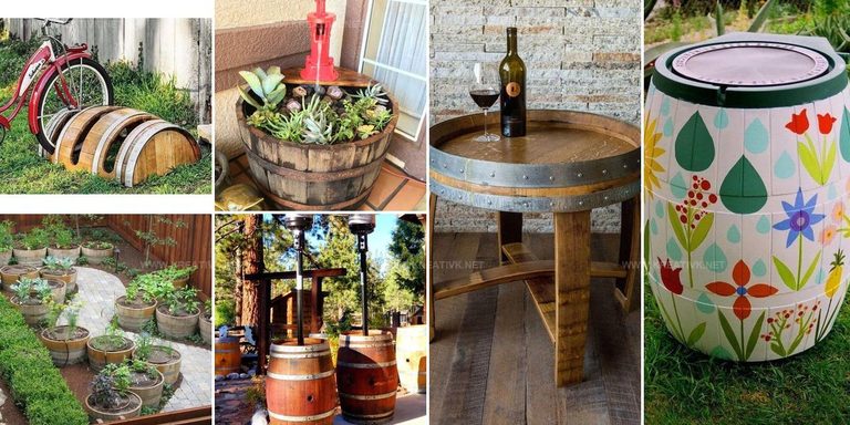 7596923 DIY Gallon Whiskey Garden Ideas