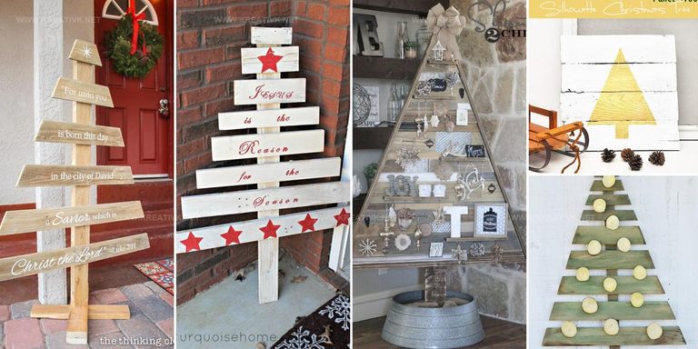 9042045 Recycled Pallet Christmas Tree Ideas