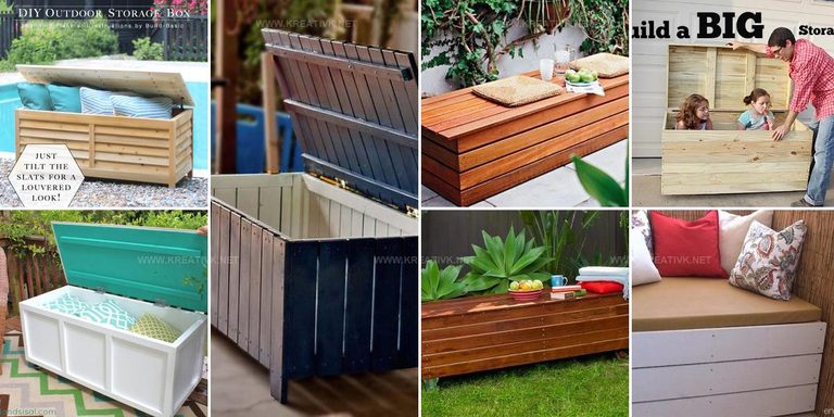 3847289 DIY Outdoor Storage Bench Styles