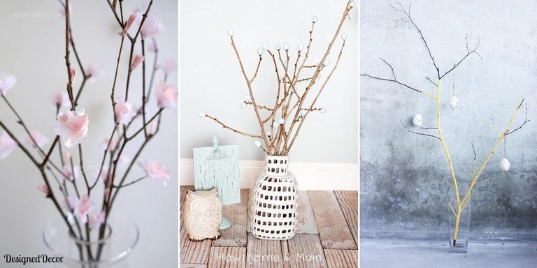 7715032 DIY Spring Branch Decoration Ideas