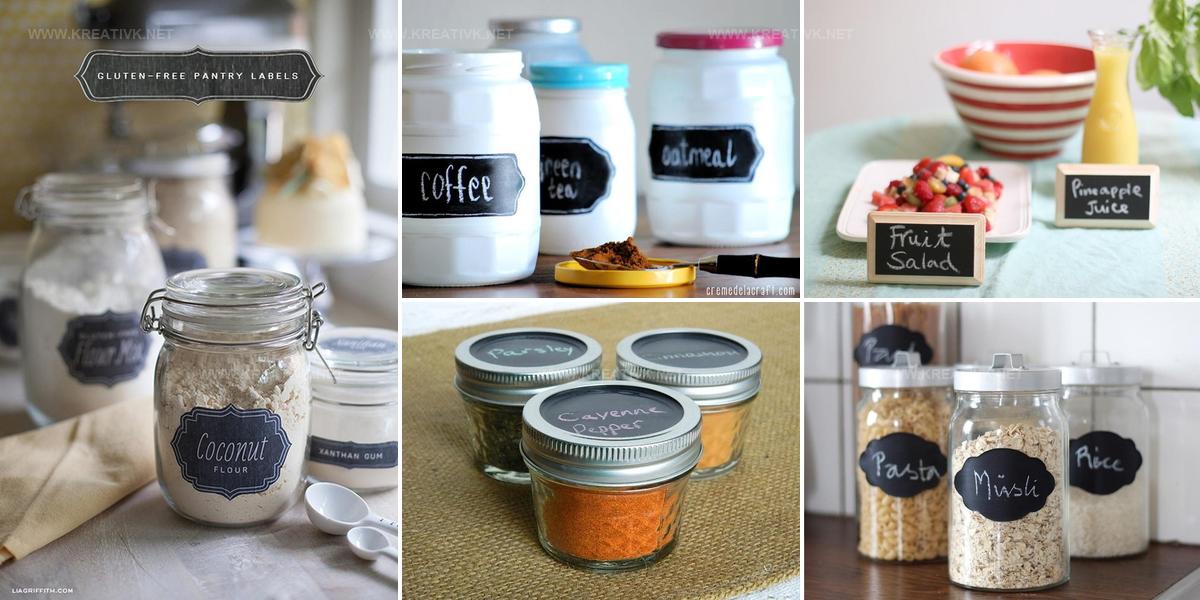 5856355 DIY Chalkboard Label Ideas