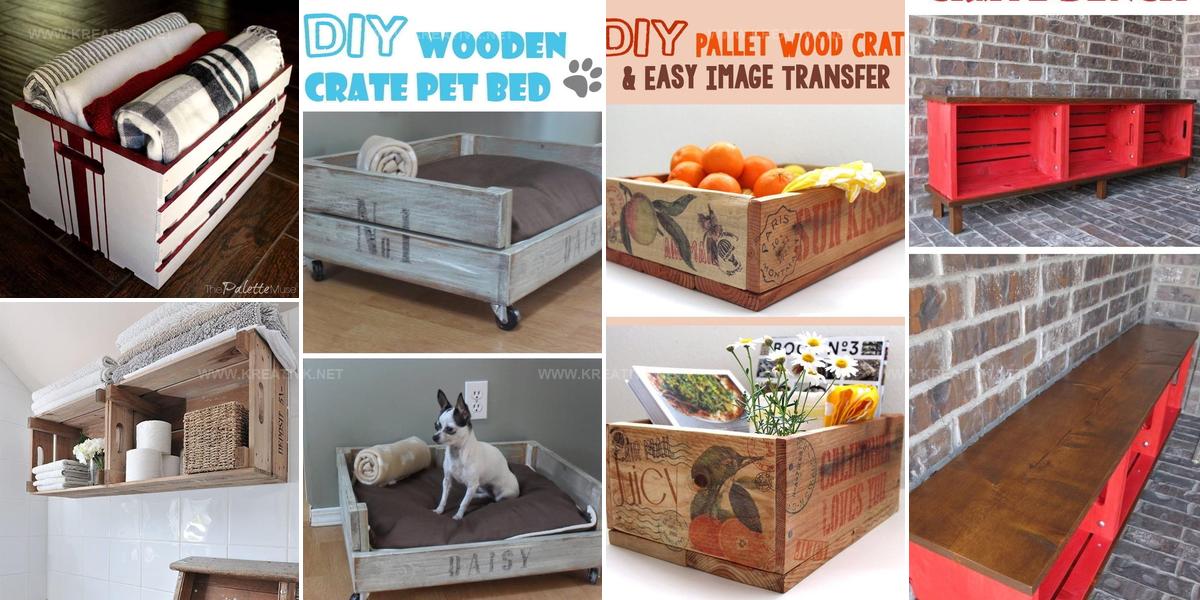 8566581 DIY Wood Crate Project Ideas