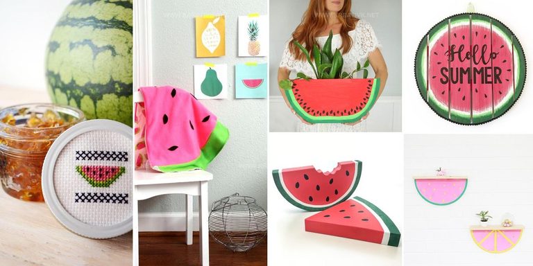 8916239 DIY Watermelon Craft Ideas