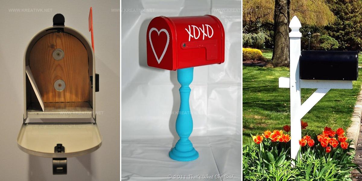 9424832 DIY Mailbox Post Ideas