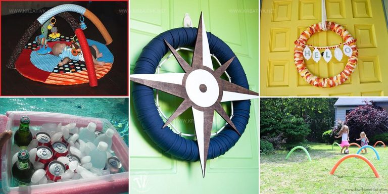 5042138 DIY Pool Noodle Craft Ideas