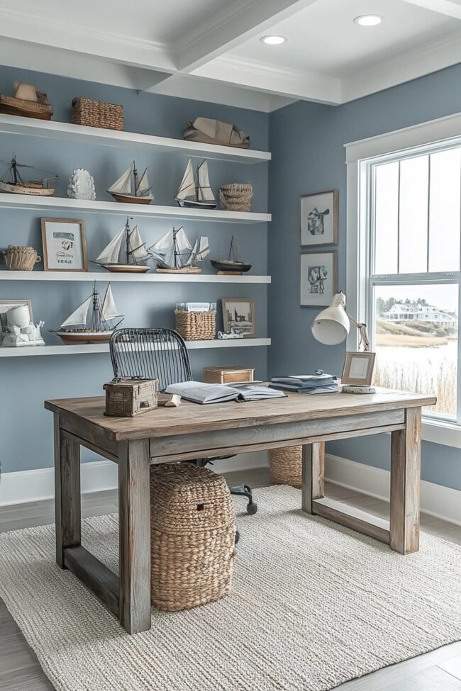 Oceanic Serenity Workspace