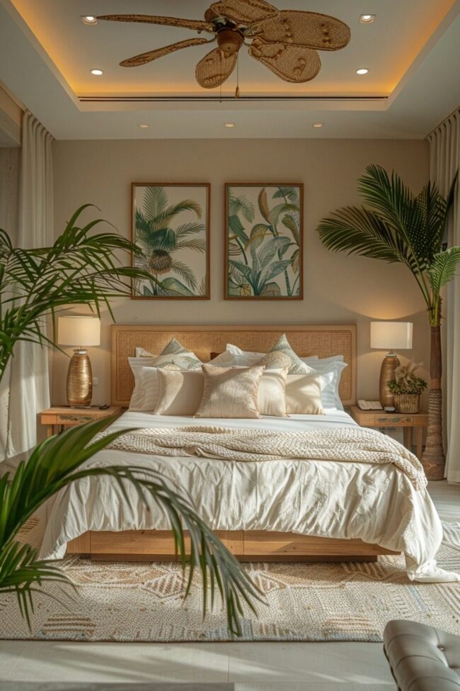 Tropical Palm Resort Vibe