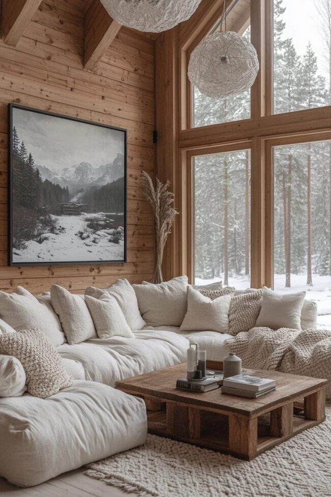 Tranquil Nordic Living Room