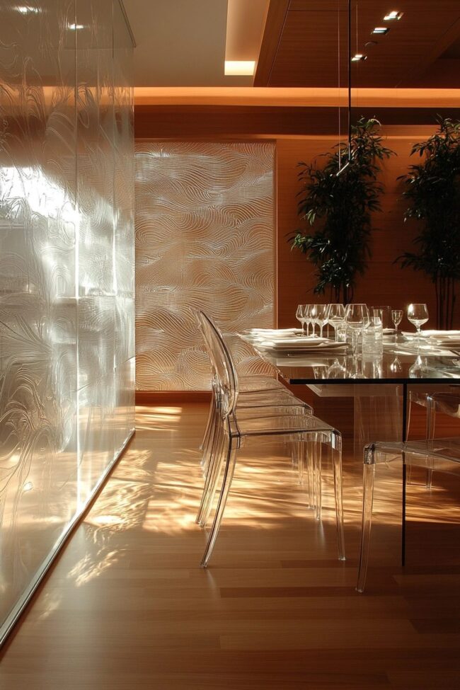 Chilled Glass Dining Experience