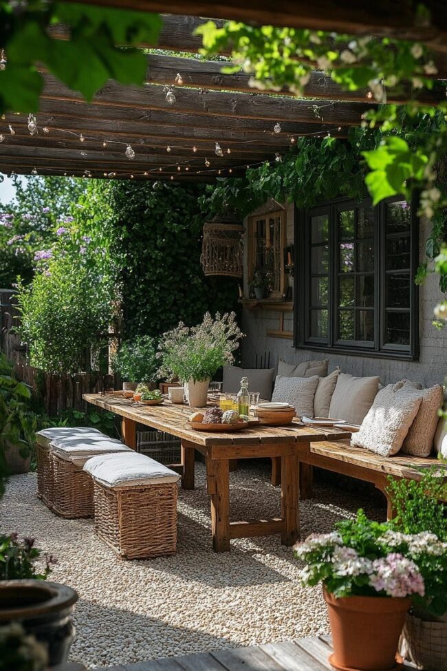Tranquil Nordic Outdoor Space