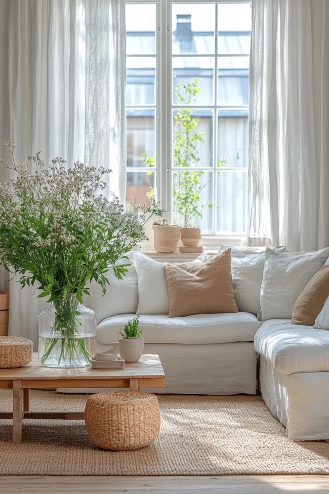 Inviting Scandinavian Home Sanctuary