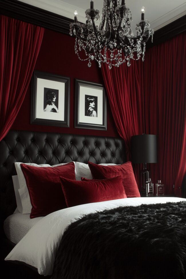 Old Hollywood Glam Bedroom