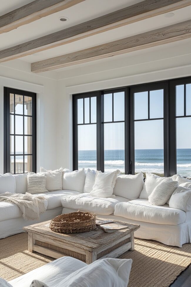 Monochrome Coastal Aesthetics