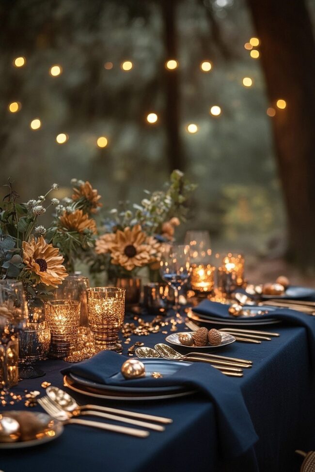 Autumnal Evening Elegance