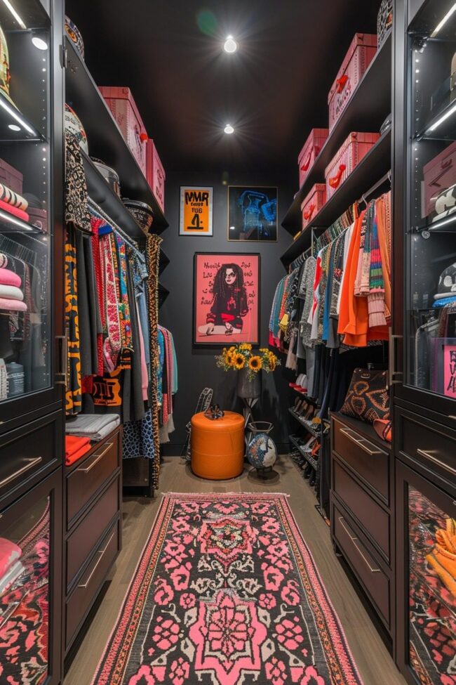 Urban Chic Wardrobe Design