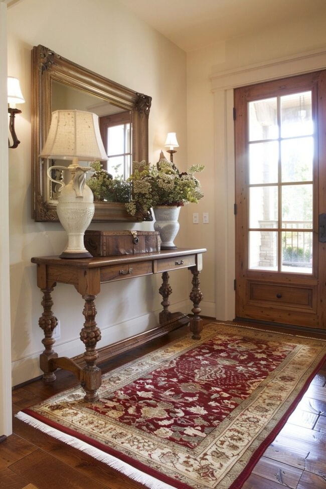 Bohemian Reflective Entrance