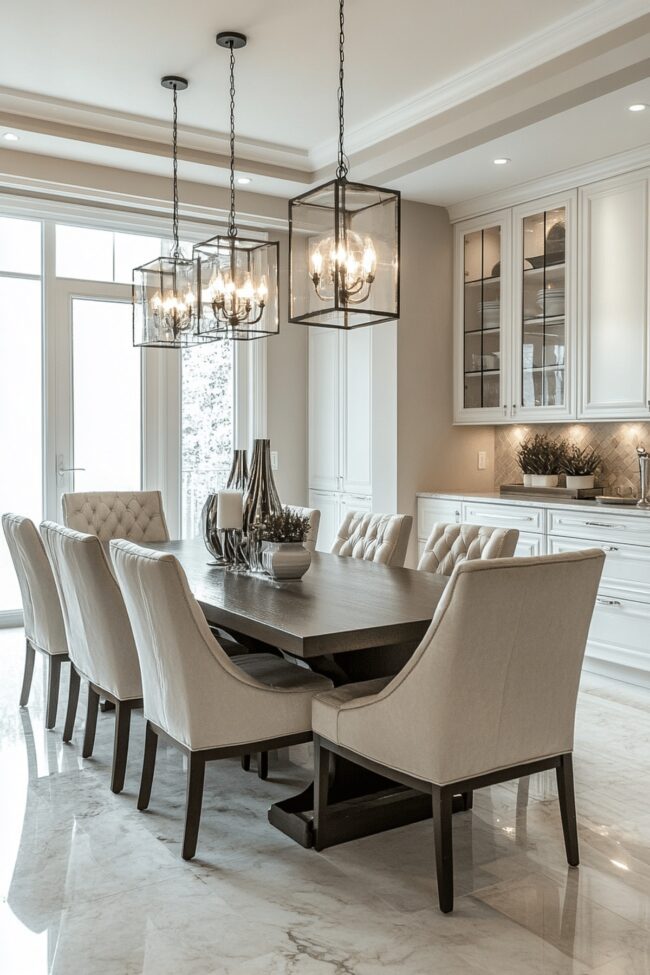 Functional Dining Chic Setup
