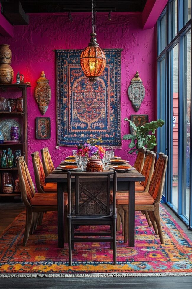 Global Inspired Dining Space
