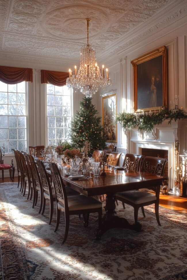 Georgian Dining Room Charm and Style